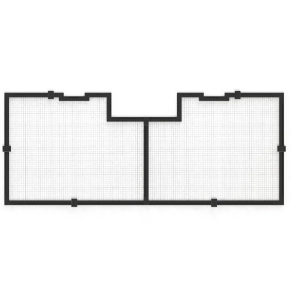 Tank Net Screen 36"/90cm (incl. 1 Universal cut out)