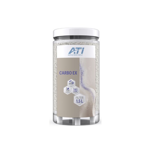 ATI Carbo Ex Air Filter 1,5 Liter (Incl. 1000g Granulat)