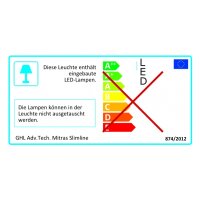 GHL Mitras Slimline 70 Skywhite (Becken 69 - 80 cm)