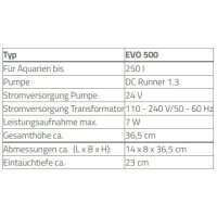 Aqua Medic EVO 500 (mit DC Runner 1.3)