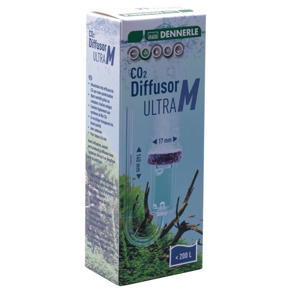 Dennerle CO2 Diffusor Ultra M f&uuml;r Aquarien bis 200l