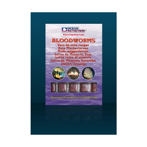 Ocean Nutrition Bloodworms (20 W&uuml;rfel) 100g
