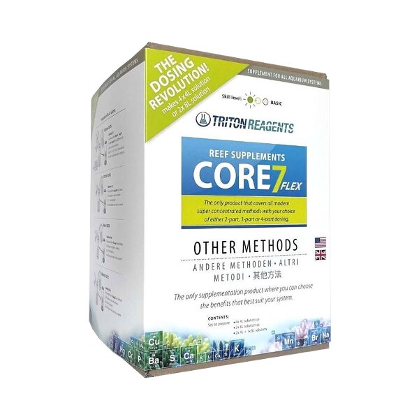 Triton Core7 Flex Reef Supplements (4x4L oder 2x8L L&ouml;sung)
