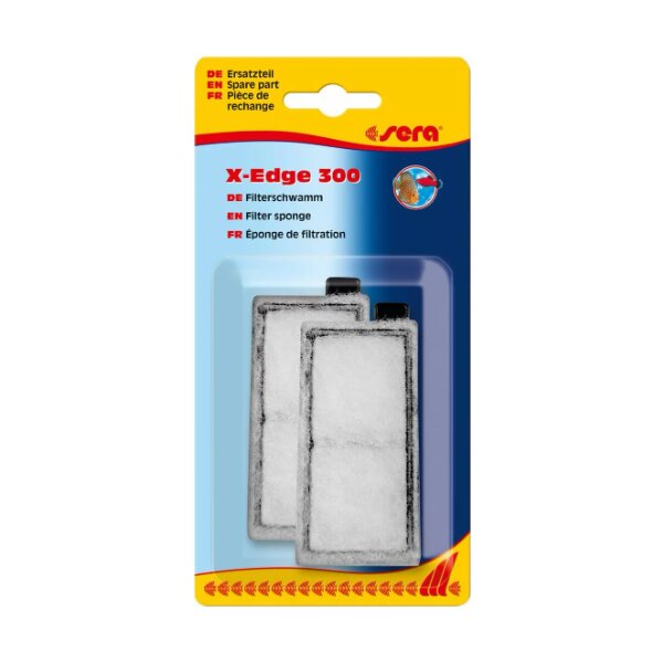 sera Vlieseinsatz (2 St) f&uuml;r X-Edge 300 (Ersatzteil)