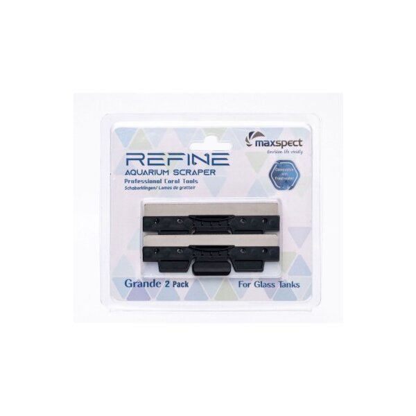 Maxspect Refine Grande Ersatzklingen aus Edelstahl