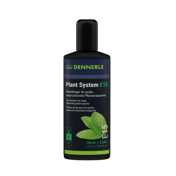 Dennerle Plant System E15, 250 ml, Eisend&uuml;nger,Fl&uuml;ssig