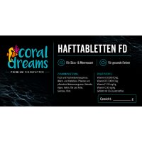 CoralDreams Premium Futtertabletten 300g/500ml AUSLAUFARTIKEL
