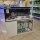 Aquarium Kombination  150 x 50 x 55, Uni Weiss mit Aluprofilen