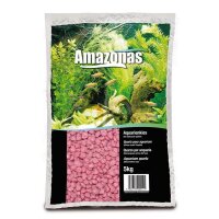 Amazonas Kies farbig 2-3mm pink 5kg