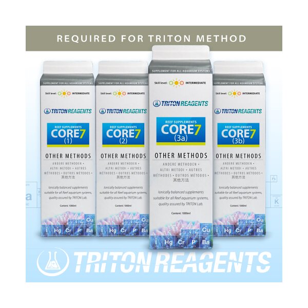 Triton Core7 Reef Supplements - Set 4 x 1000 ml