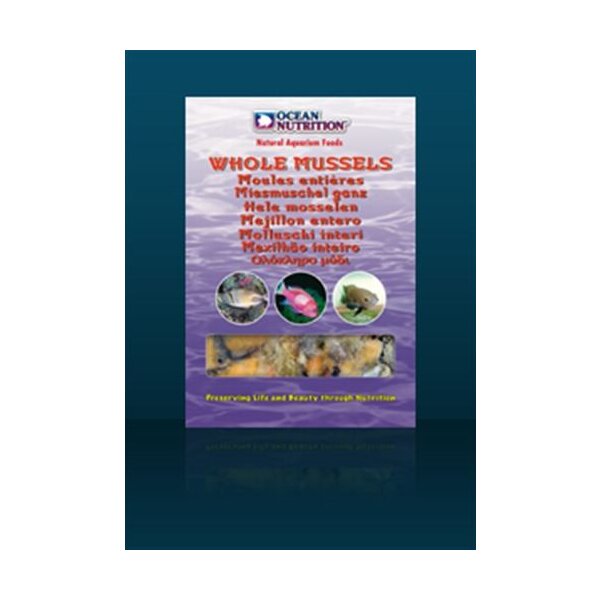 Ocean Nutrition Whole Mussel (mono tray) 100g