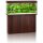 Juwel Aquarium Rio 240 LED dunkelbraun inkl. Schrank