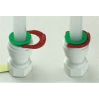 Verriegelungsclip Blau 3/8 1Stk